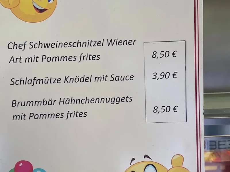 menu 1 of Aumeister Restaurant und Biergarten im Englischen Garten