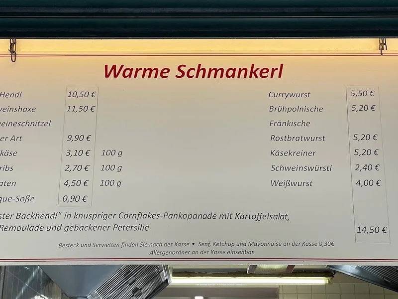 menu 2 of Aumeister Restaurant und Biergarten im Englischen Garten