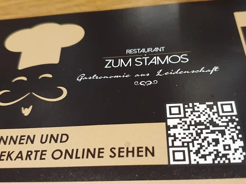 menu 1 of Zum Stamos
