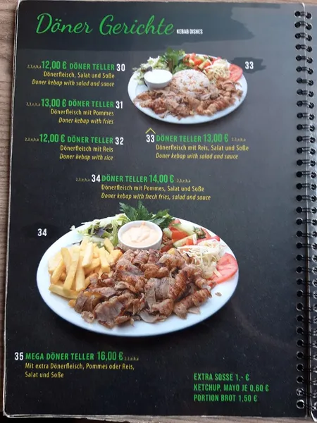 menu 0 of Urfa Man Gala Grillhouse