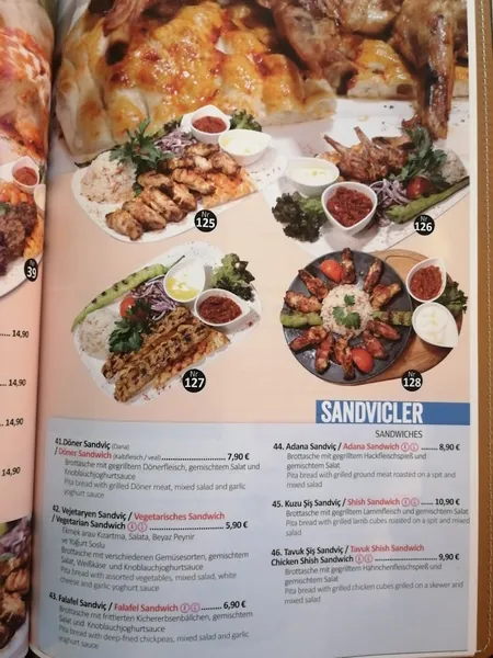 menu 1 of Anatolia Cafe Restaurant Frankfurt am Main