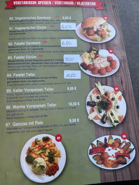 menu 2 of Central Grill