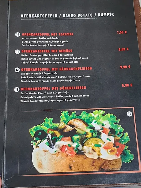 menu 2 of Emir ET Restaurant