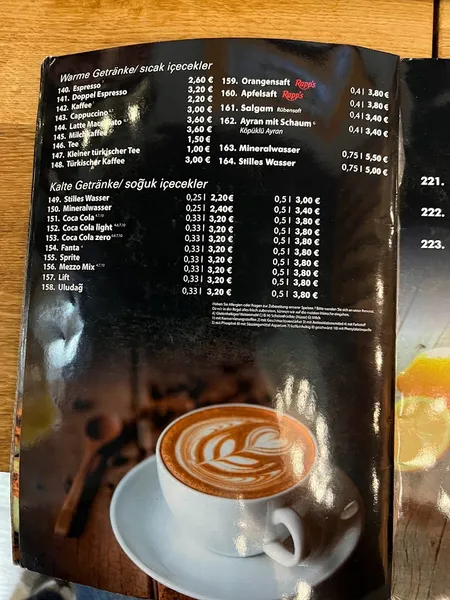 menu 0 of Central Grill Galluswarte