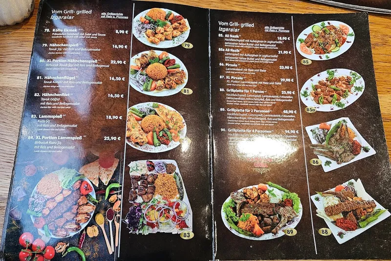 menu 1 of Central Grill Galluswarte