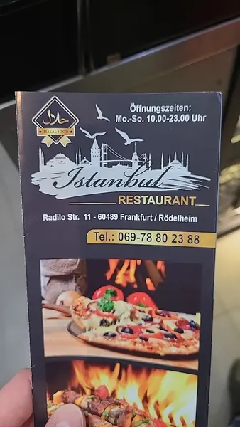 menu 0 of Istanbul Restaurant