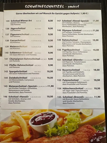 menu 0 of Olympos Grill