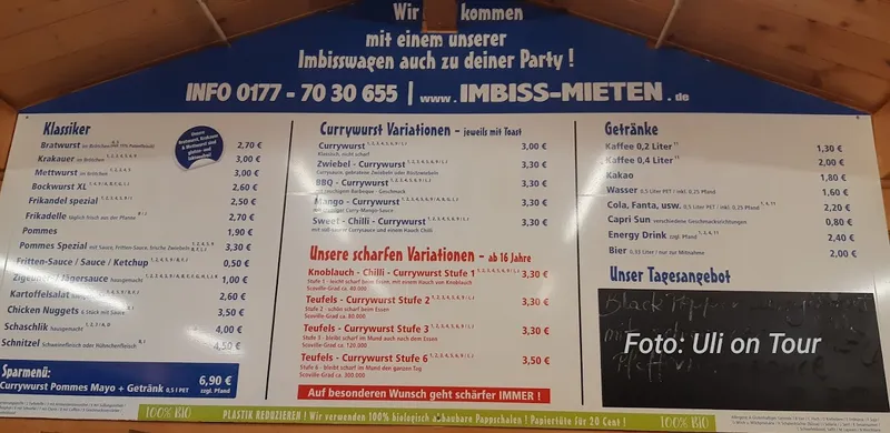 menu 1 of Bratwurst Arena am Toom - Die scharfe Wurstbude