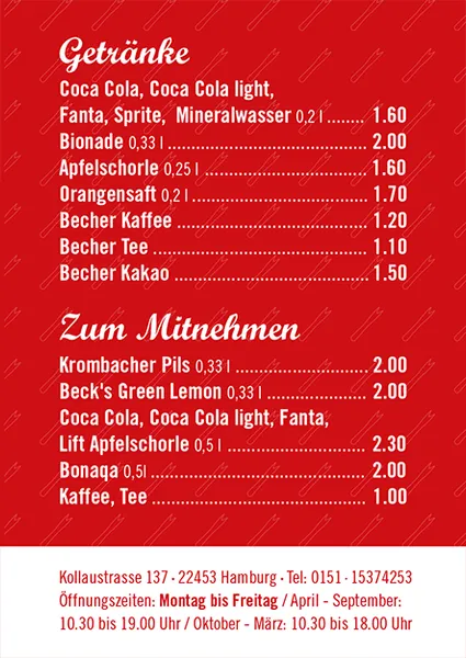 menu 0 of Haltestelle zur Wurst