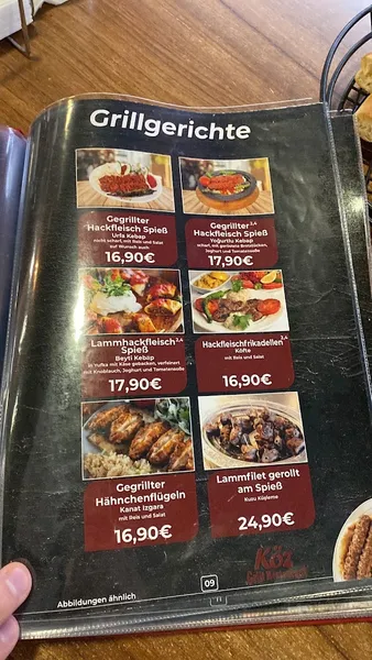 menu 1 of Köz Türkisches Restaurant