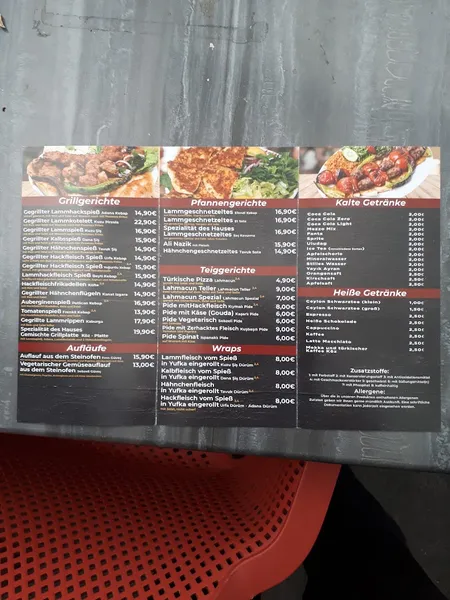 menu 2 of Köz Türkisches Restaurant