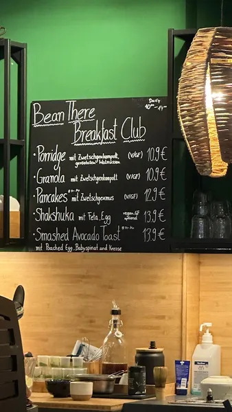 menu 0 of Bean There