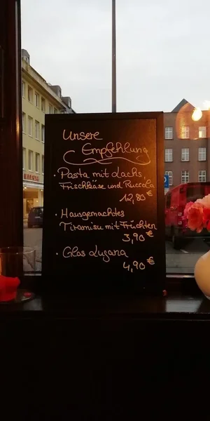 menu 1 of PIZZA PASTA LUCCA