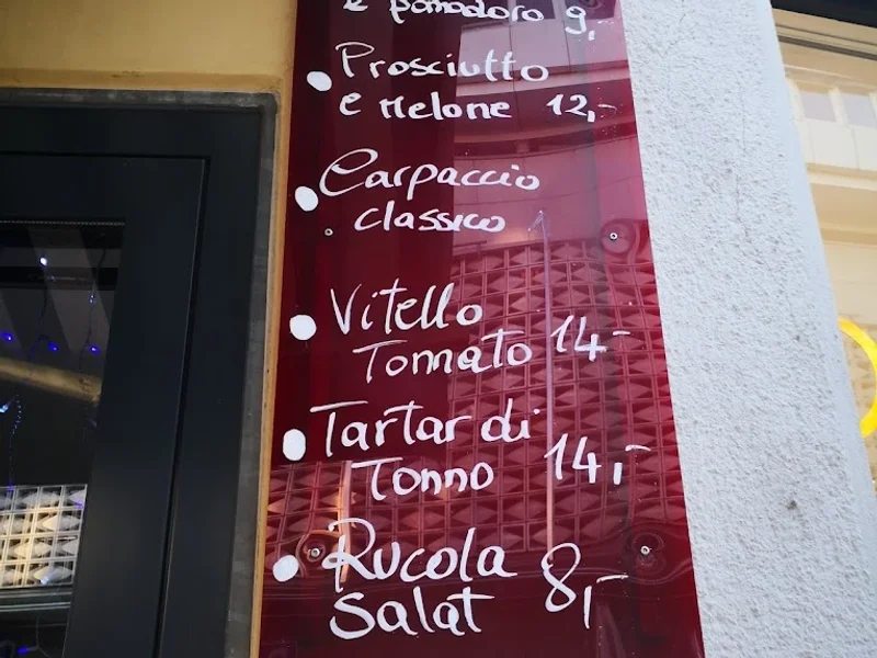 menu 1 of Da Me Primi e Vini
