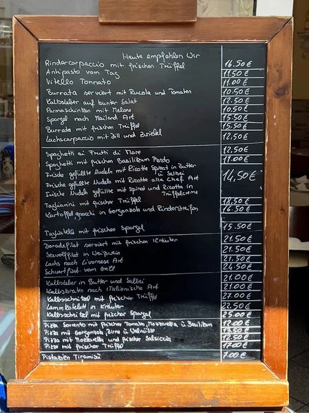 menu 1 of Il Mezzogiorno
