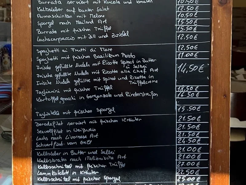 menu 1 of Il Mezzogiorno