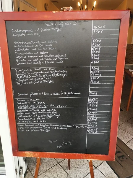 menu 2 of Il Mezzogiorno