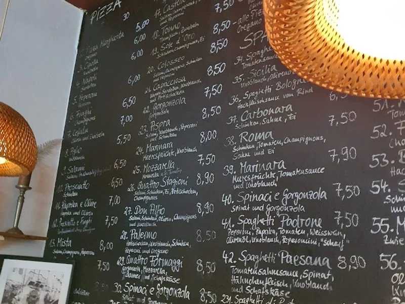 menu 1 of Bella Italia