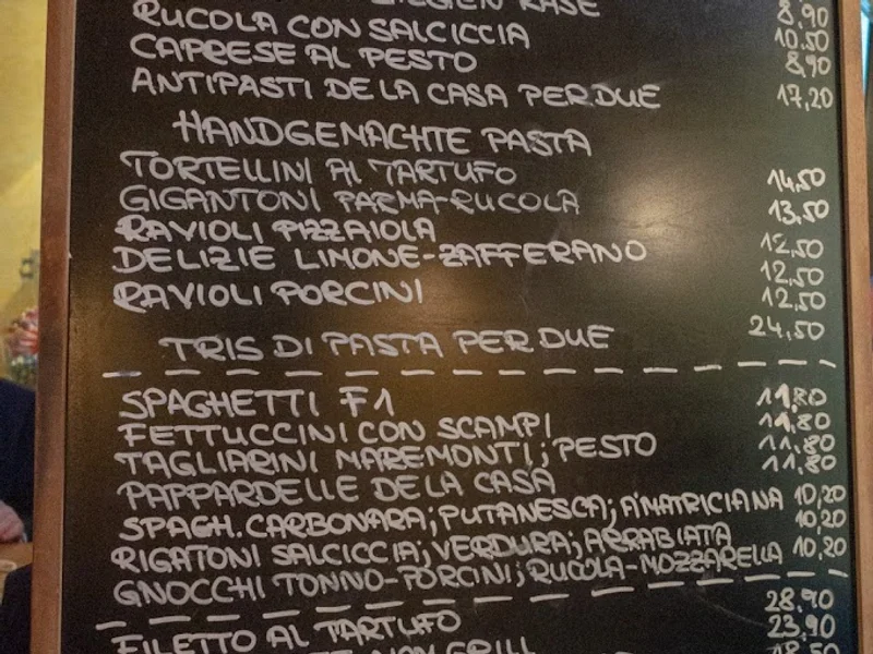 menu 1 of Pane e vino