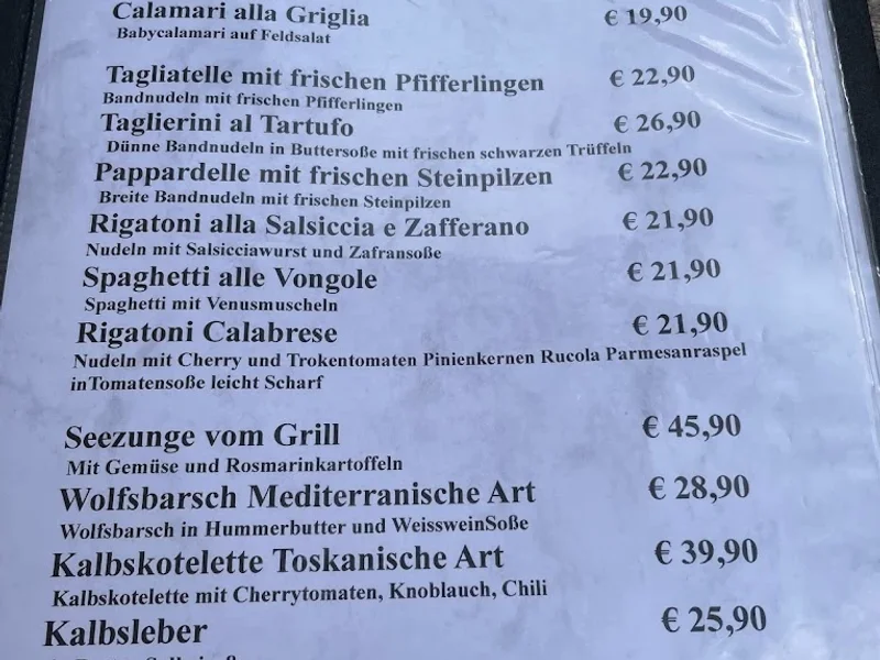 menu 1 of Culinarius In Biss by Federico