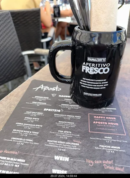 menu 2 of Aposto Augsburg
