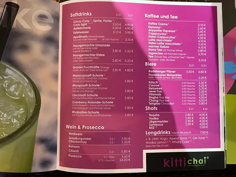 menu 0 of Kitti Chai
