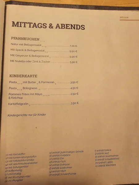 menu 2 of Katzengold