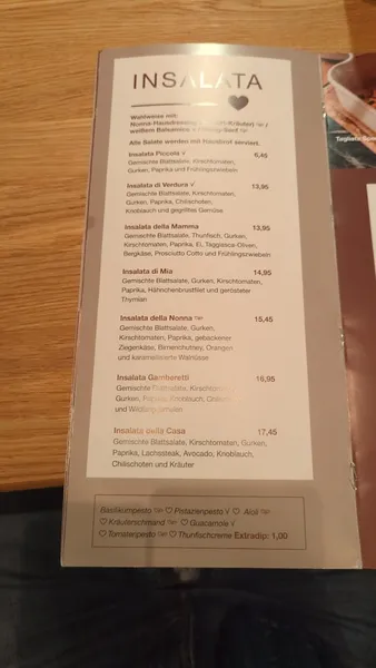 menu 0 of Nonna di Mia Wuppertal