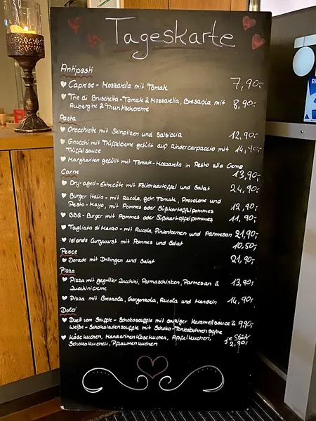 menu 1 of Island - Café, Bar & Essen