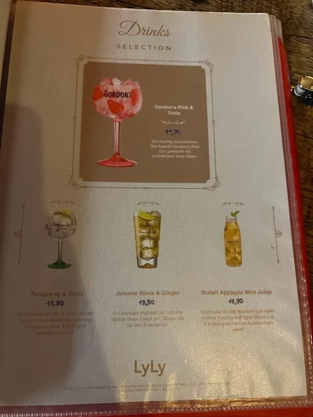 menu 2 of LyLy - Köln