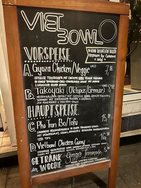 menu 0 of Viet Bowl Hamburg