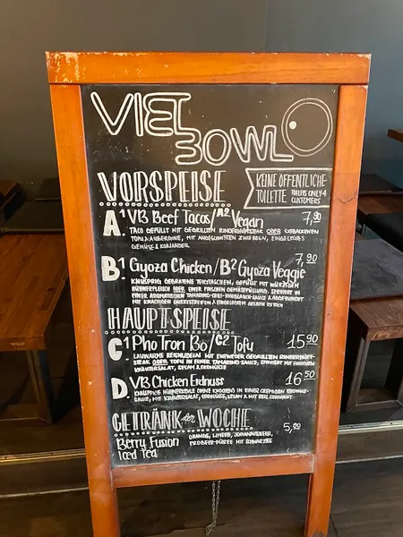 menu 1 of Viet Bowl Hamburg