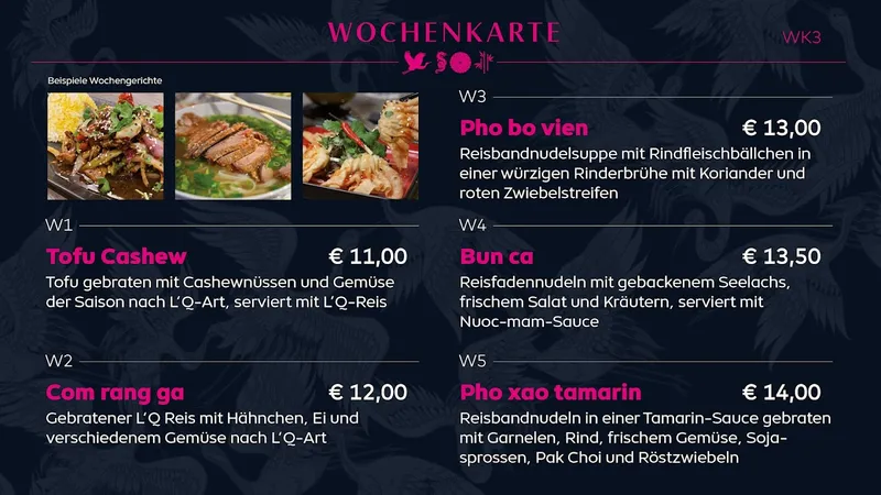 menu 1 of L'Quán Hamburg City