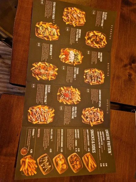 menu 2 of Frittenwerk Hamburg