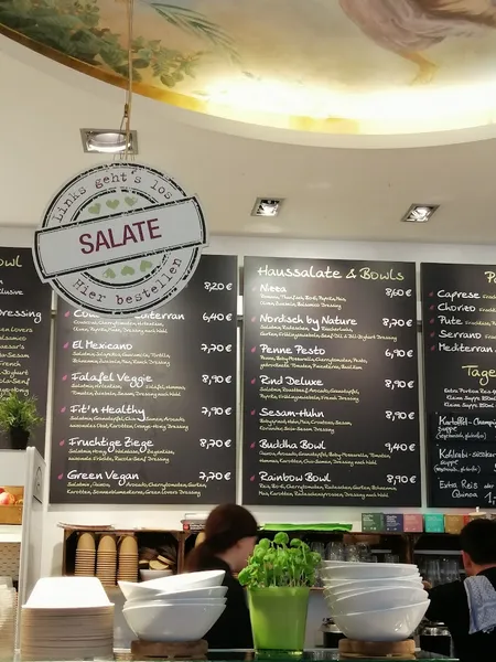 menu 1 of green lovers Restaurant Rathaus Hamburg