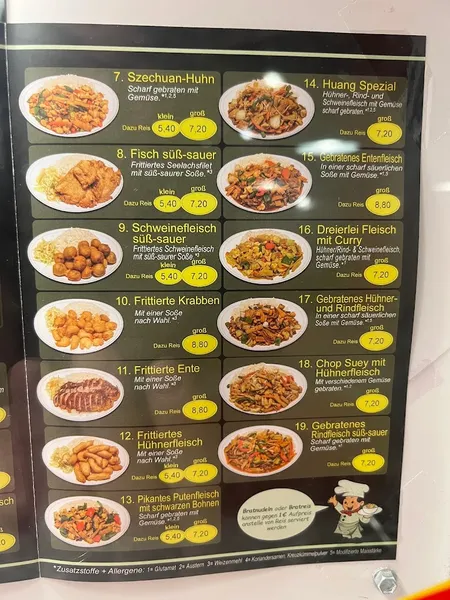menu 2 of Huang - Lohbrügge