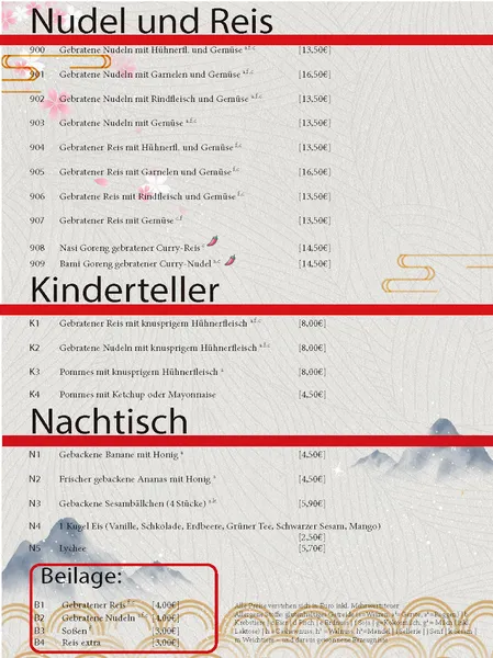 menu 0 of China-Restaurant Allermöhe