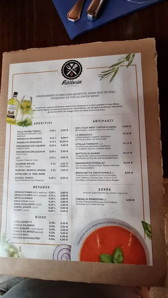 menu 2 of Rütteria Lorenzo