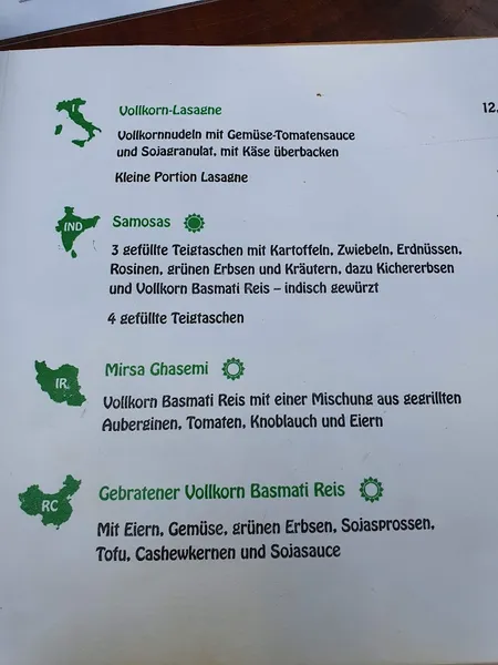 menu 1 of Zodiac