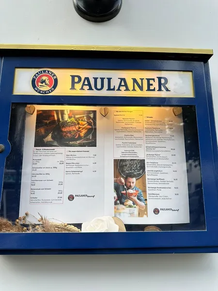 menu 1 of Paulaner Botschaft