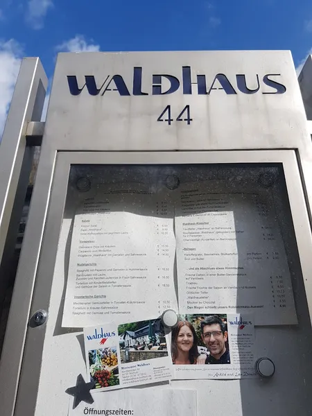 menu 0 of Restaurant Waldhaus Bochum