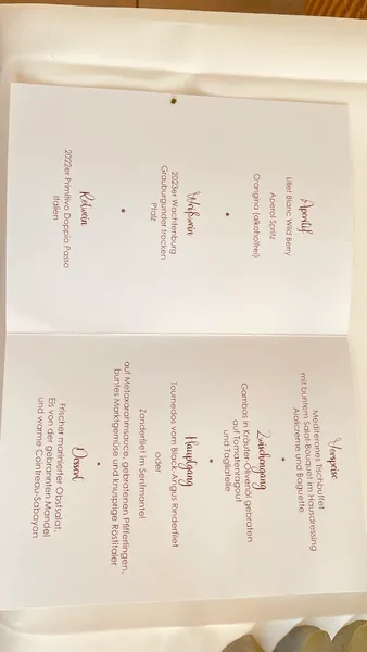 menu 0 of Borgböhmer's Waldesruh Bochum