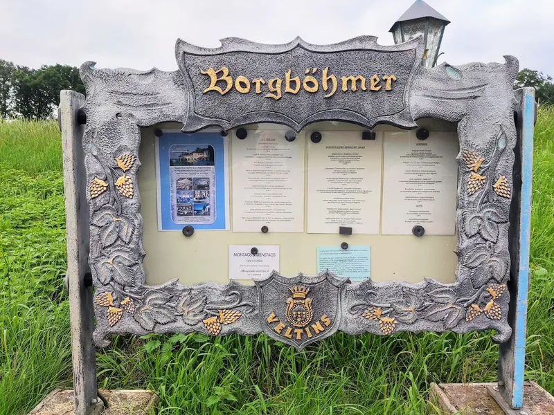 menu 2 of Borgböhmer's Waldesruh Bochum