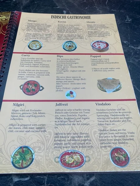 menu 0 of Indisches Restaurant NAMASTE Nürnberg