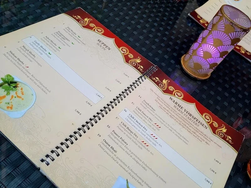 menu 1 of Indisches Restaurant NAMASTE Nürnberg