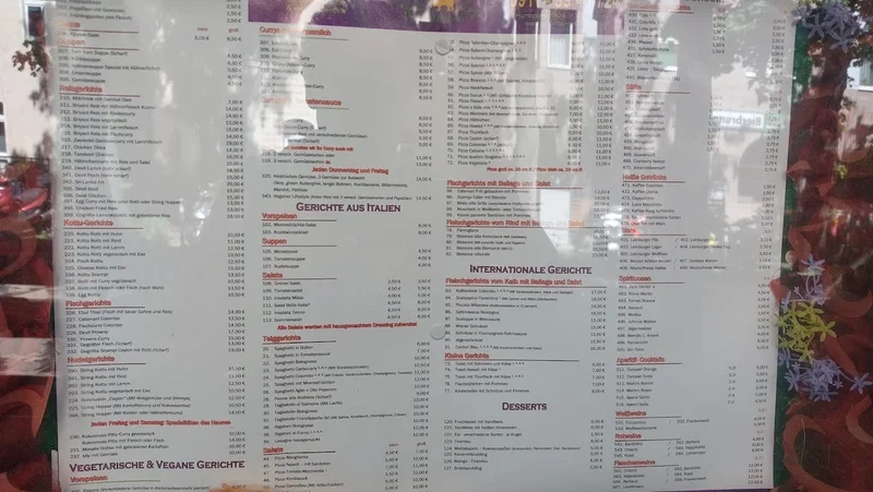 menu 0 of Colombo Restaurant Nürnberg
