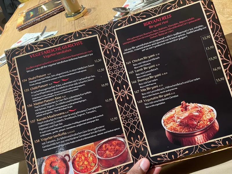 menu 1 of Swarg