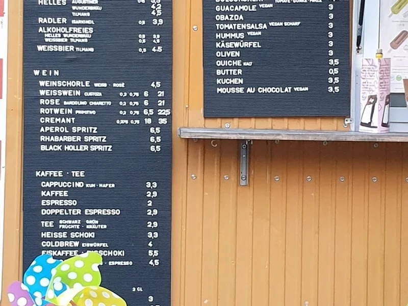 menu 2 of Steinchen Kulturcafé