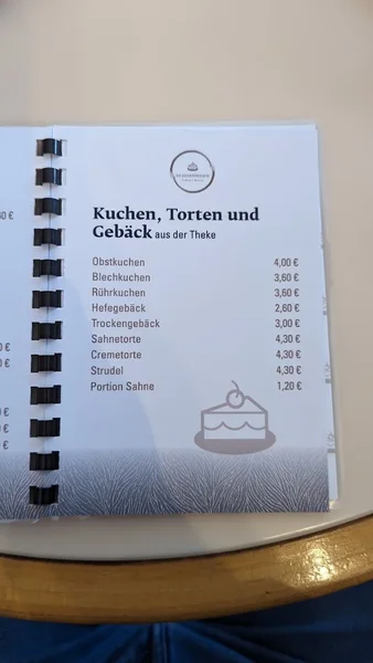 menu 0 of Die Kuchenmeisterei
