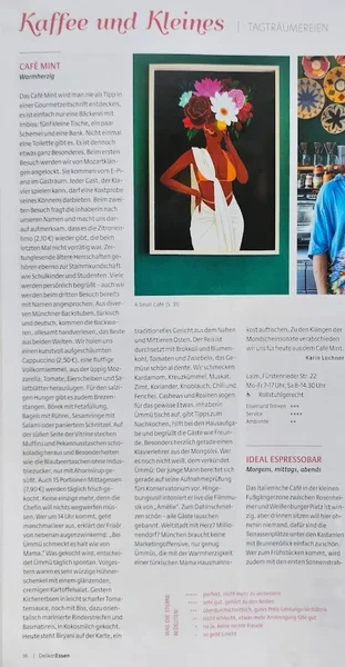 menu 0 of Café Mint